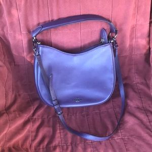 $50 OBO Coach Purple Convertible Cross-Body Handbag